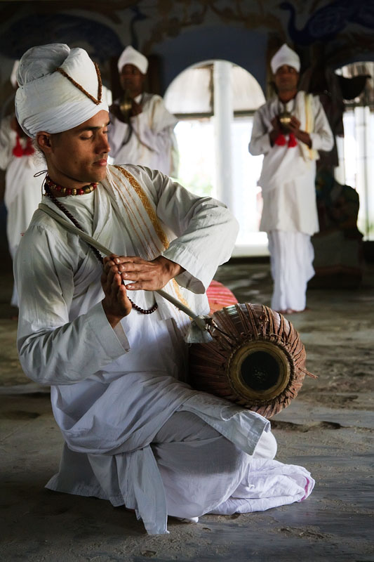  Religious dance at one of the many Vaishnava monasteries on the island Majuli   Assam